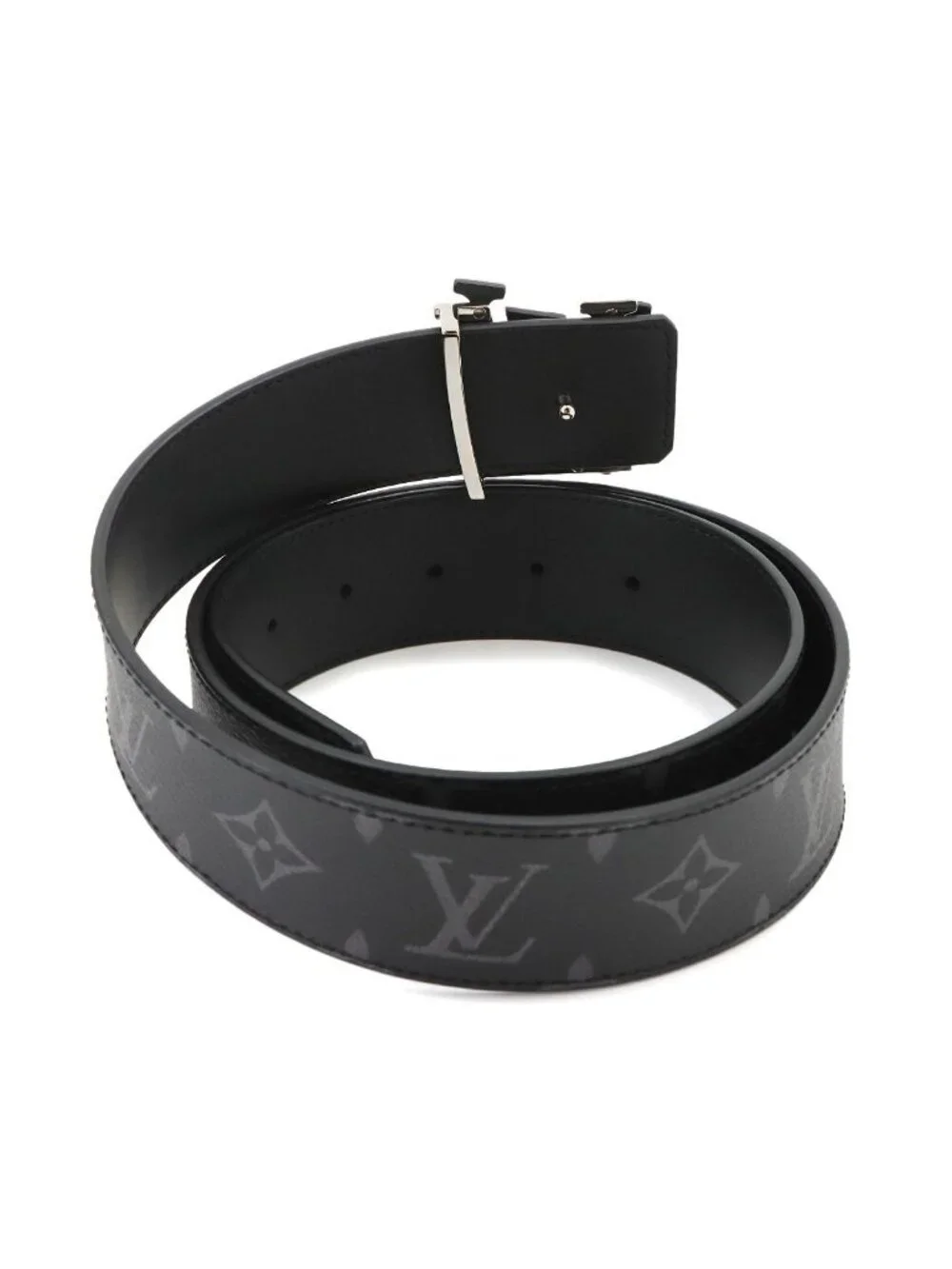 Louis Vuitton Monogram Eclipse LV Shake 40 Reversible Belt 90/36